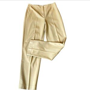 VTG Talbots Tapered Leg Dress Pants Camel Tan High Rise 29.5x29.5 #276Q